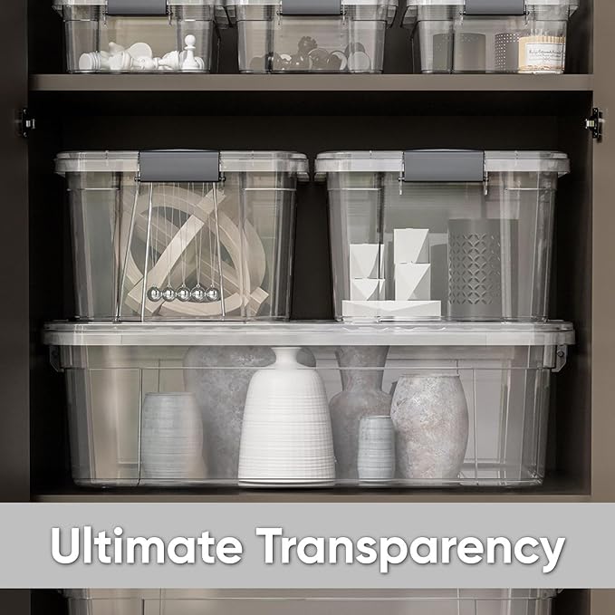 Superio Clear Storage Bins - Image 7