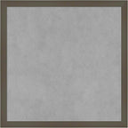 Amanti Art Grey Framed Magnetic Board 17x17 Small Vision Board