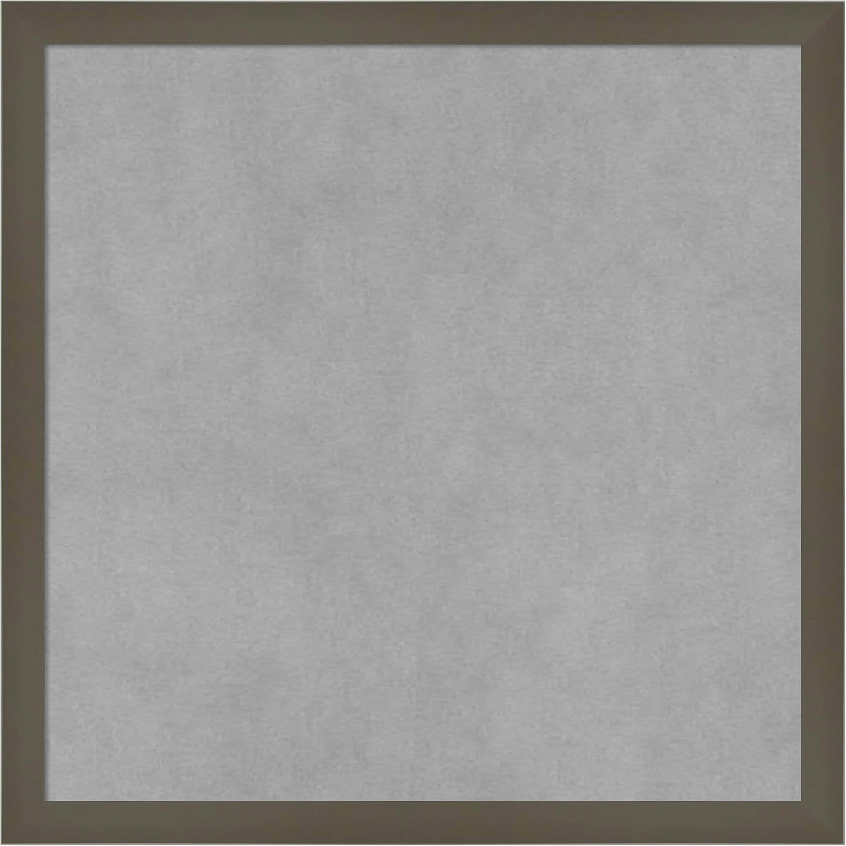 Amanti Art Grey Framed Magnetic Board 17x17 Small Vision Board