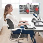 CloudBliss Seat Cushion, Office Chair Cushion, Car Seat Cushion, Lumbar Support - Image 4