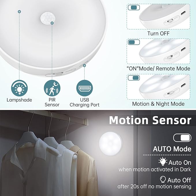 Motion Sensor Puck Step Lights - Image 6