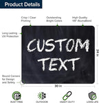 Custom Sign, Custom Street Sign, 11 Font Colors, 13 Font Styles, 4 Hole Options - Image 6