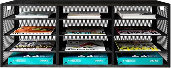 PAG-Mass Mail Sorter Adjustable Countertop Heavy Duty Literature Organizer - Image 6