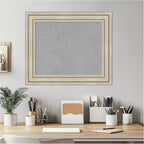 Amanti Art Silver Framed Magnetic Board 22x26 Small Vision Board - Image 6