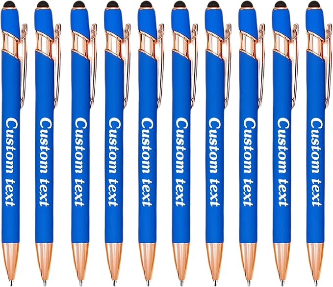 CRME Custom Engraved Ballpoint Pens Bulk Customized Metallic Printed Name Pens by Unknown