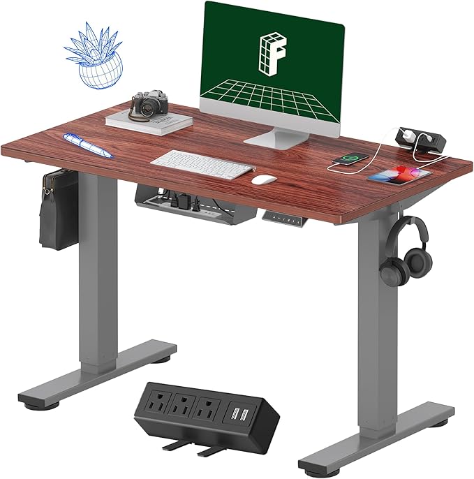 FLEXISPOT EN2 Whole-Piece Standing Desk by FlexiSpot