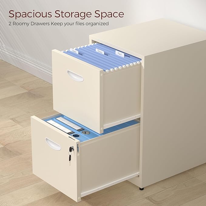 Kubohogar 2 Drawer File Cabinet - Image 8