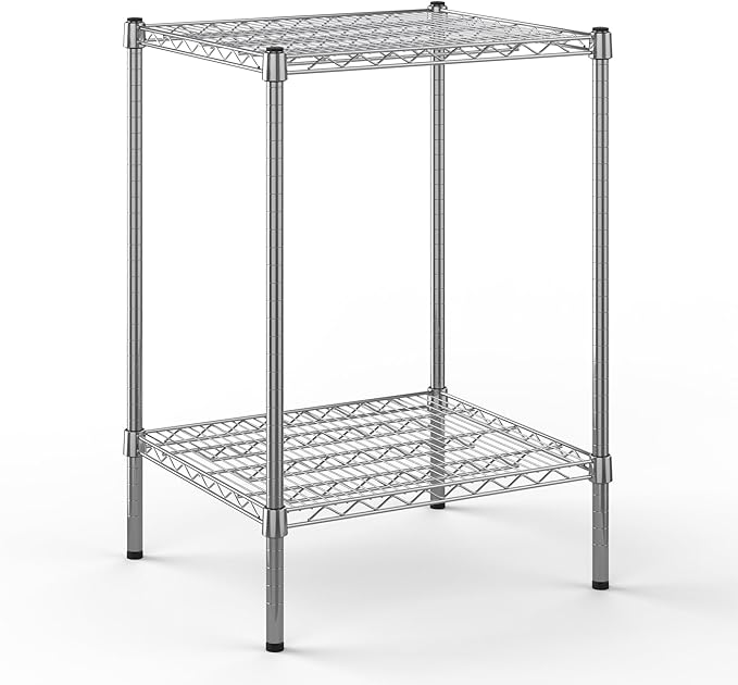 Regal Altair 21" Deep x 24" Wide x 34" Height Wire Shelving Kit | 2-Tier | NSF by Regal+Altair