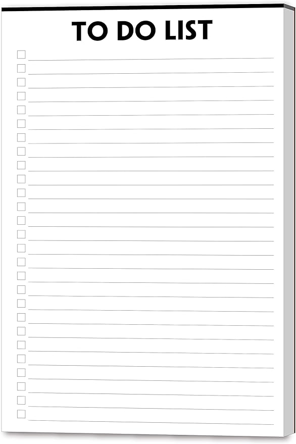 Nokingo To Do List Notepad by Nokingo