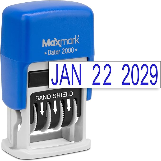 MaxMark 2000 Dater Self Inking Date Stamp - Image 3
