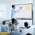 Large Dry-Erase Rolling Magnetic Whiteboard - Image 9