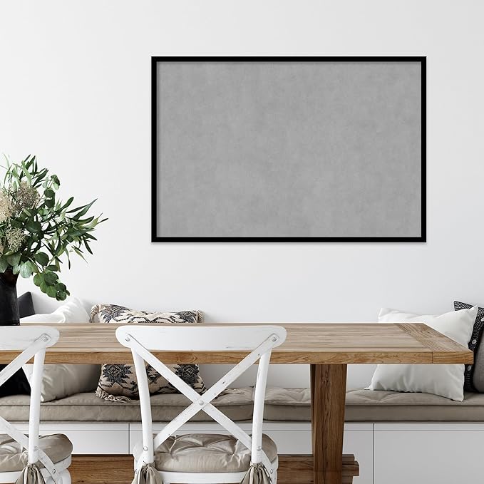 Amanti Art Black Framed Magnetic Board 25x37 Large Vision Board - Image 5