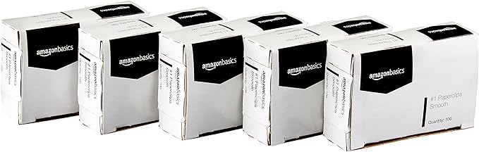 Amazon Basics No. 1 Paper Clips by AmazonBasics