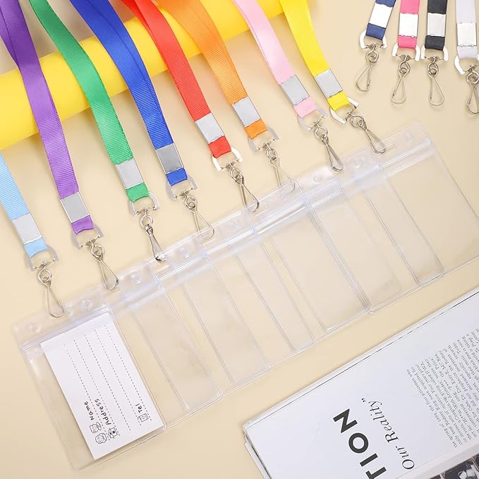 24 Pack Lanyards for ID Badges Cruise Lanyard for Ship Cards - Image 4