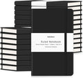 Huhuhero Lined Journal Notebook, 20 Pack Hardcover College Ruled Notebooks by Huhuhero