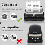 L LIKED 220 PCS 4"x6" Thermal Shipping Labels, Perforated White, Strong - Image 4