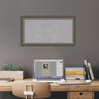 Amanti Art Silver Framed Magnetic Board 15x27 Small Vision Board - Image 5