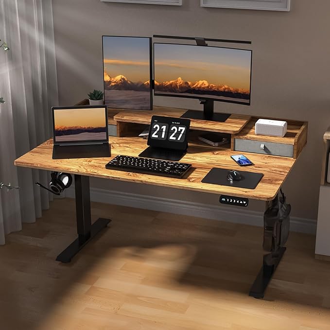 ExaDesk 55 x 30 Inch Electric Standing Desk - Image 7
