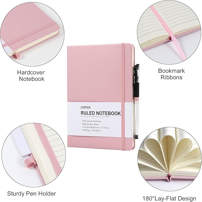 LYDTICK 20 Pack Journals for Writing College Ruled Notebooks Journal in Bulk - Image 3