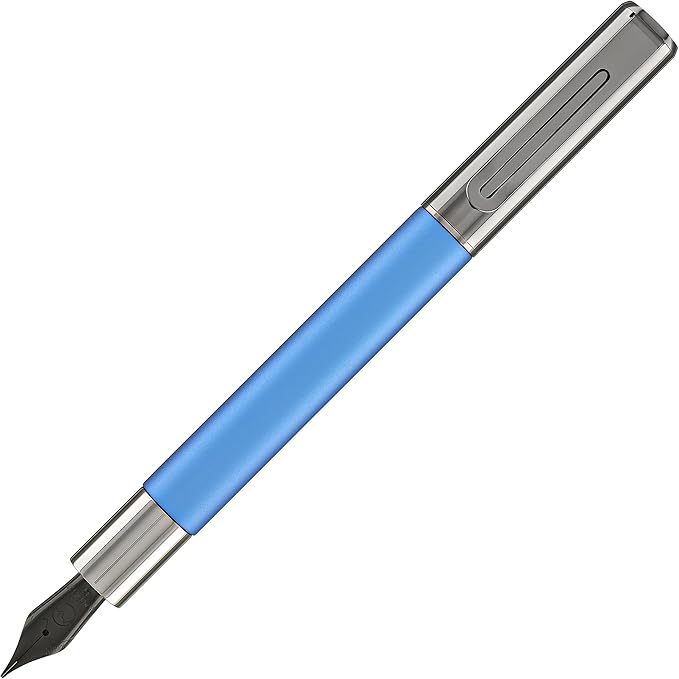 Monteverde USA Ritma Fountain Pen in Blue – Omniflex Nib, Flexible JoWo by Monteverde