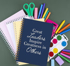 OXW Navy Blue Meeting Notebooks - Image 6