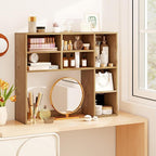 Tangkula Desktop Bookshelf, 3-Tier Desk Display Rack Organizer - Image 5