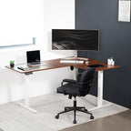 VIVO Electric Corner 63 x 47 inch L-Shaped Standing Desk, Memory Height - Image 7