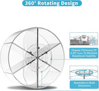 Acrylic Pen Holder for Desks, Acrylic Desk Organizer Clear, 360 Degree Pencil - Image 7