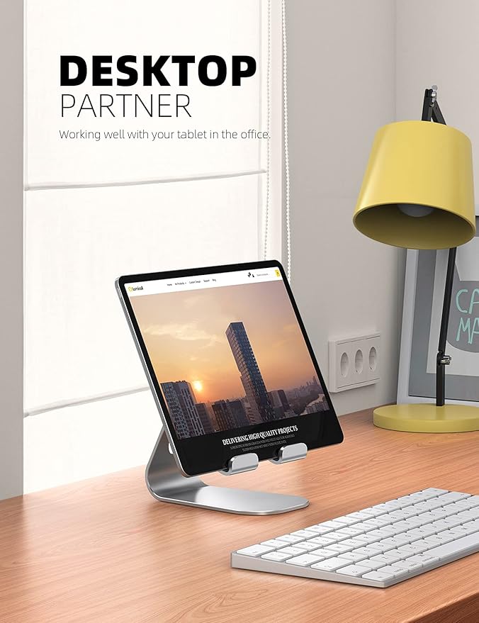 Lamicall Tablet Stand, Adjustable Tablet Holder - Image 3