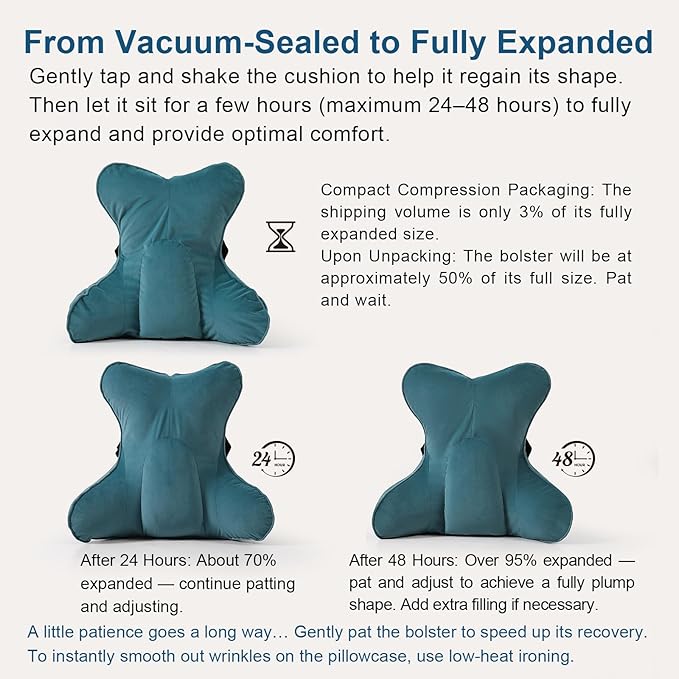 Ailuteie Lumbar Support Pillow – Multi-Functional Ergonomic Back Cushion - Image 8