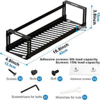 PAVSTINE Under Desk Cable Management Tray, 17 in Metal Cable Tray Basket - Image 4
