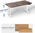 VIVO Large Electric 83 x 30 in Standing Desk, Memory Height Adjustment - Image 3