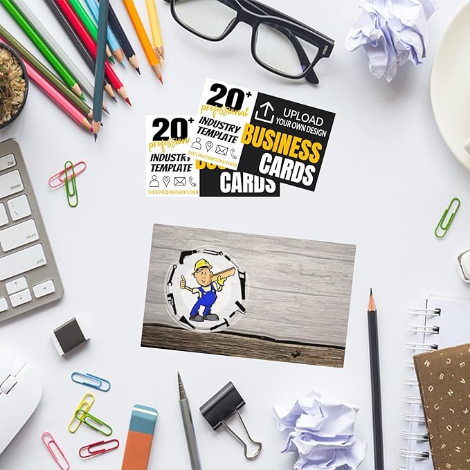 Custom Business Cards Double-Sided Personalized Stationery | Professional - Image 6