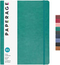 PAPERAGE Softcover Lined Journal Notebook, 176 Pages, Large B5 College Ruled by PAPERAGE
