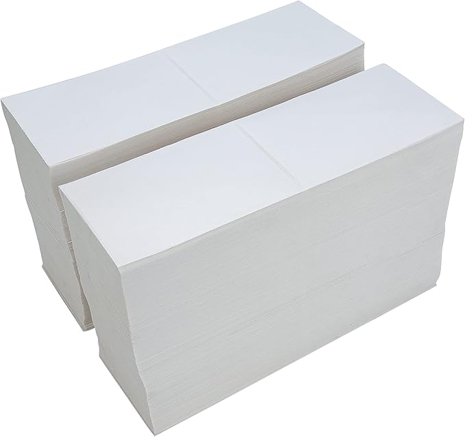 L LIKED 6000 4x6 Thermal Shipping Labels Fanfold, Direct Thermal Printer Labels - Image 2