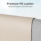 Aothia Large PU Leather Desk Pad Protector – Non-Slip Mouse Pad & Writing Mat - Image 2