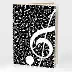 MAXCURY Blank Sheet Music Composition Manuscript Staff Paper Art Music Notebook - Image 8