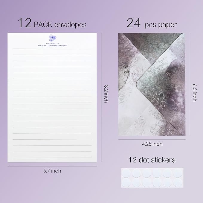 Tuhangcc Stationary Paper Set Minimalism - Image 4