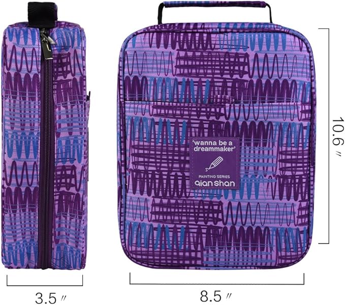 qianshan Pencil Case Holder Slot - Holds 202 Colored Pencils or 136 Gel Pens - Image 4
