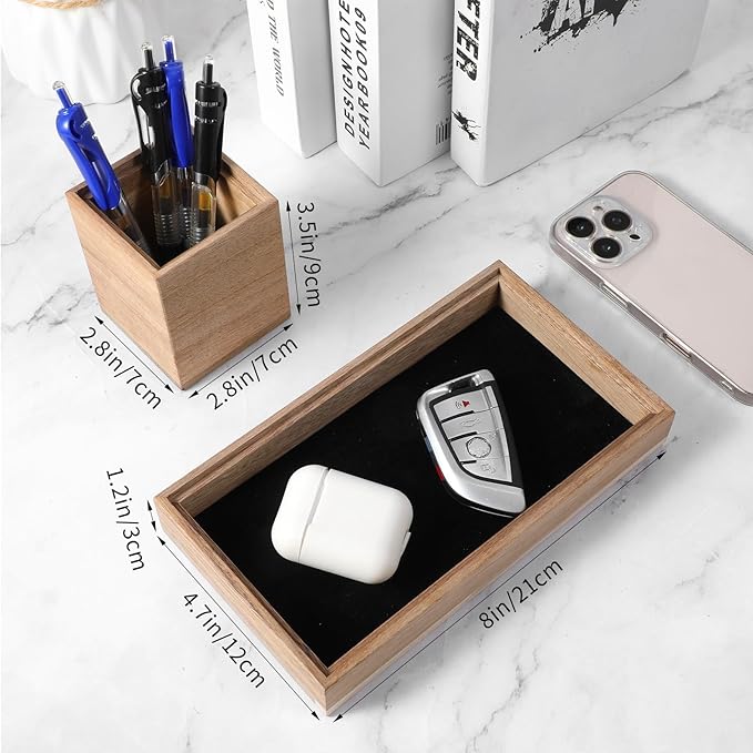 Kifmurase Wooden Desk Tray - Image 2