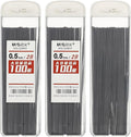 PATIKIL 300Pcs 2B Mechanical Pencil Lead, 0.5mm Black Lead Refill Break by PATIKIL