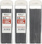 PATIKIL 300Pcs 2B Mechanical Pencil Lead, 0.5mm Black Lead Refill Break by PATIKIL