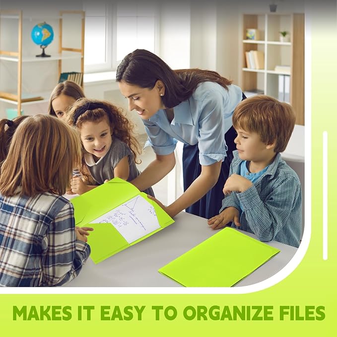 Henoyso 36 Pcs Plastic Folders - Image 7