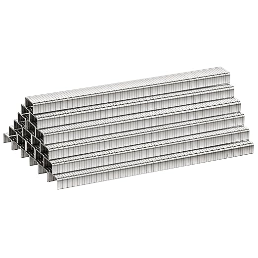meite T-50 Staple Gun Staples Marine, 1/4 Inch 304 Stainless Steel T-50 Staples by meite