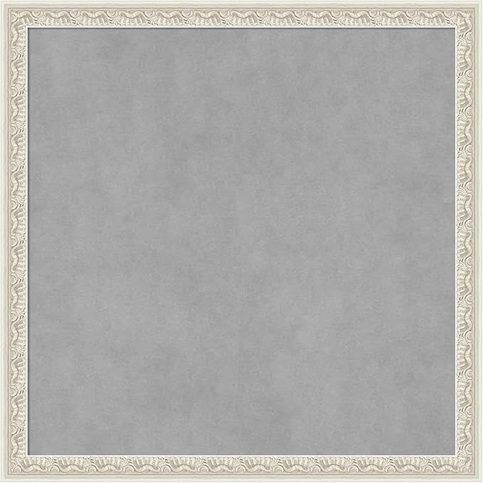 Amanti Art Silver Framed Magnetic Board 22x22 Medium Vision Board by AmantiArt