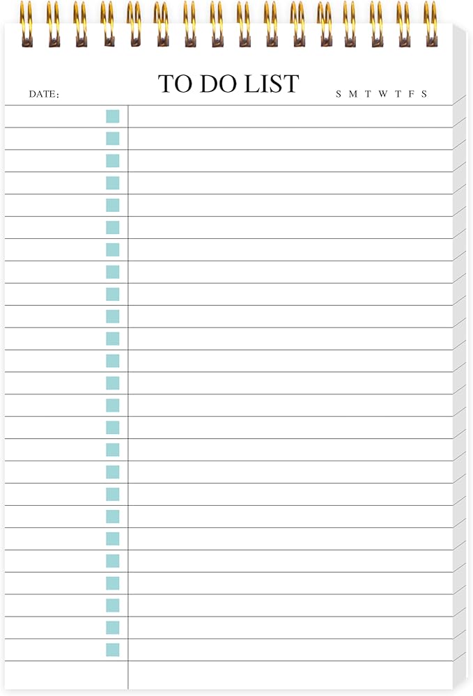 KAICN To Do List Notepad, Undated Daily Planner Notepad by KAICNPAPER