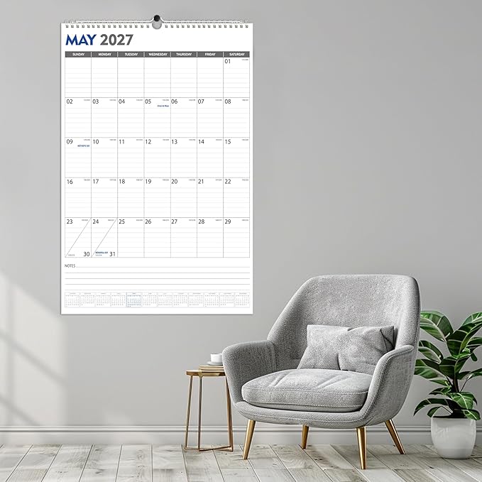 GuassLee Extra Large Wall Calendar 2026, 18 Months - Image 4