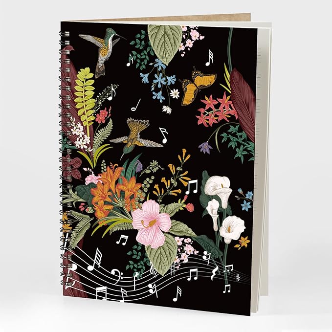 MAXCURY Blank Sheet Music Composition Manuscript Staff Paper Art Music Notebook - Image 3