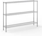 Regal Altair 14" Deep x 72" Wide x 54" Height Wire Shelving Kit | 3-Tier | NSF by Regal+Altair