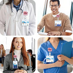 A Lot Going on at The Moment Funny Nurse Badge Reel, Retractable ID Card Badge - Image 3